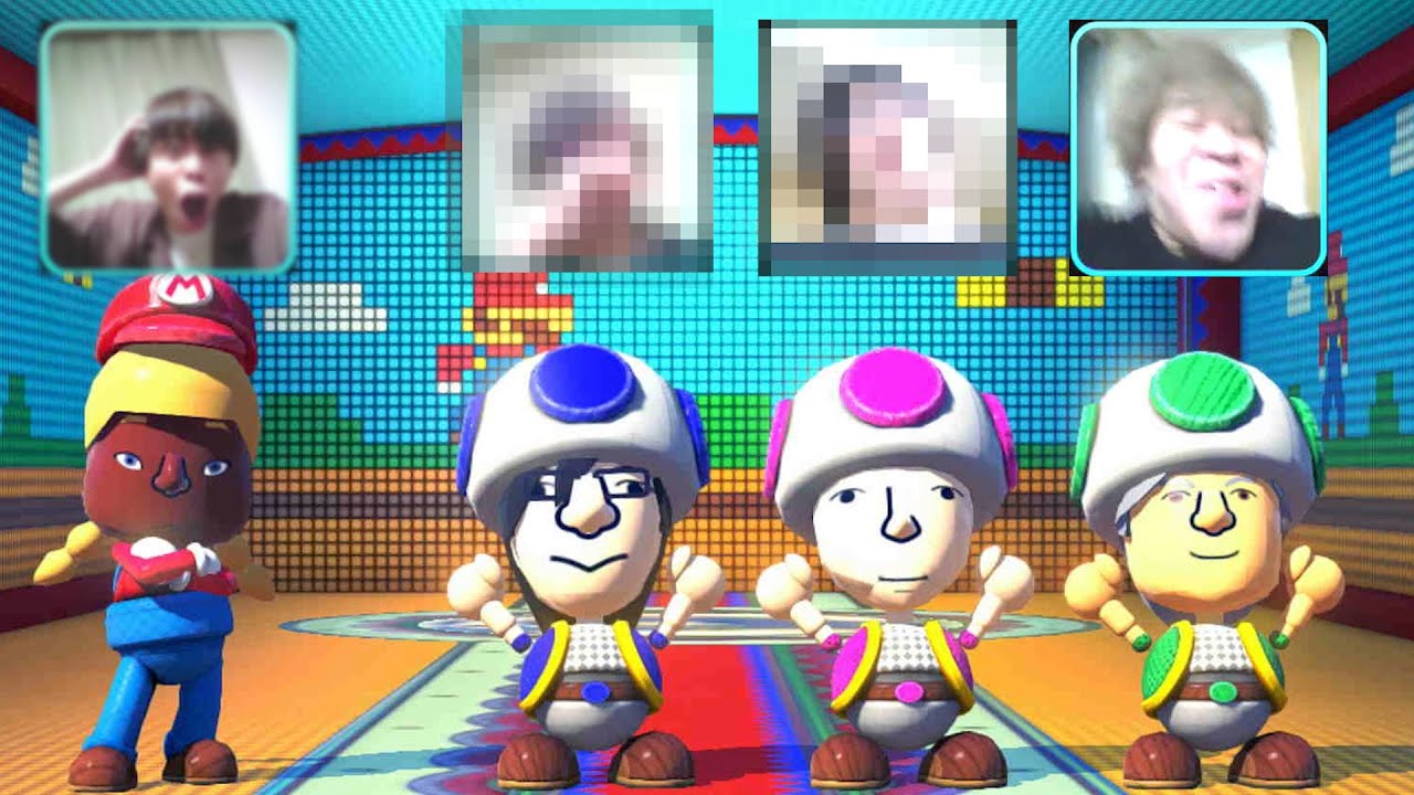 顔出しが面白すぎる『 ニンテンドーランド 』