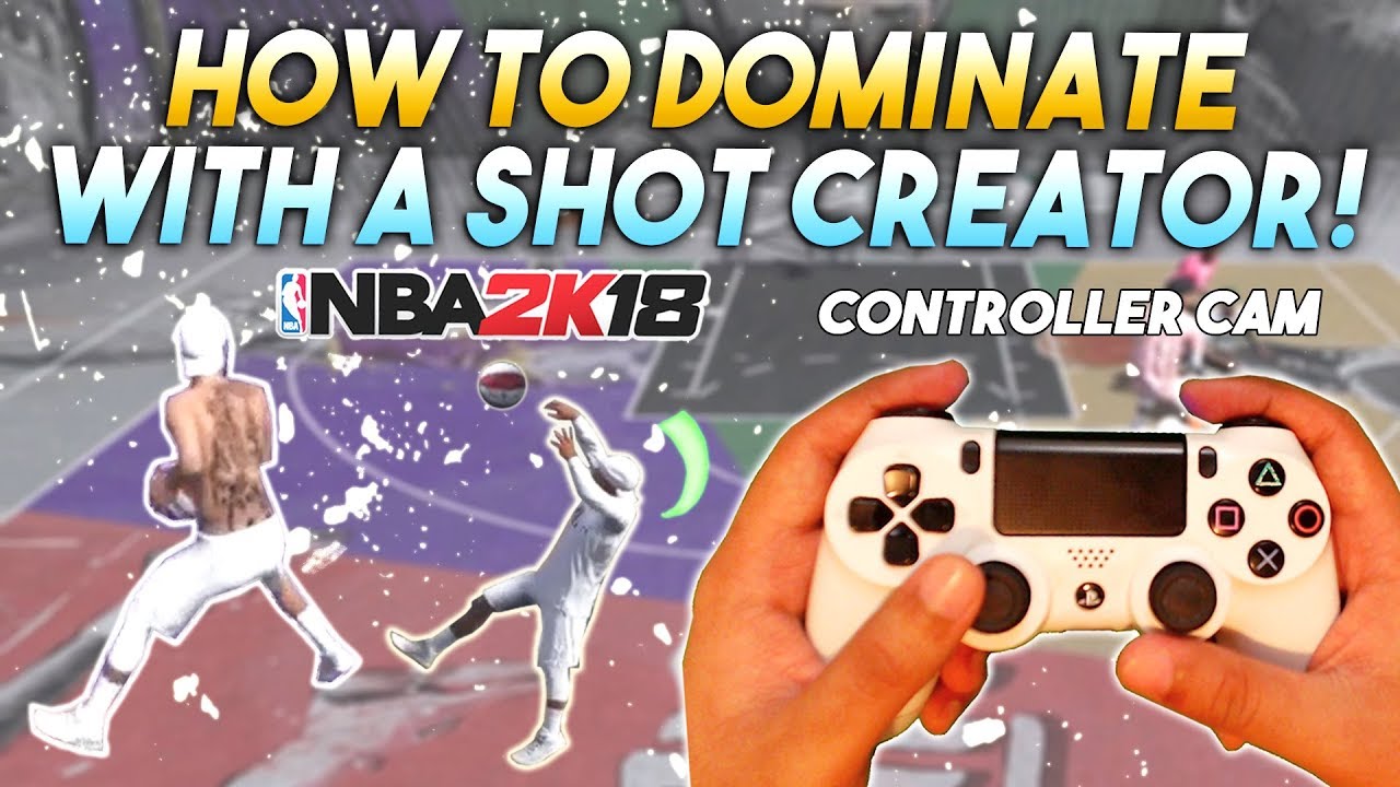 КАК ДОМИНИРОВАТЬ С ПОМОЩЬЮ СОЗДАТЕЛЯ БРОСКОВ В NBA2K18! (CAM-контроллер)