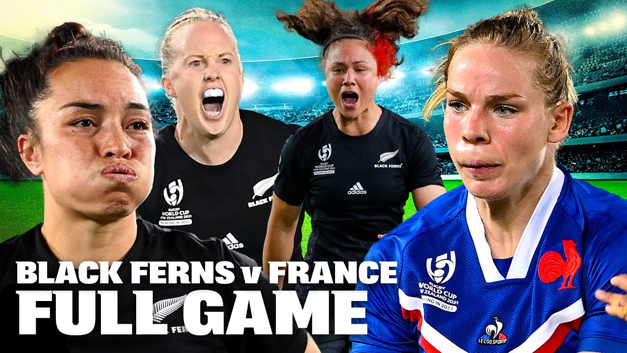 FULL GAME: Black Ferns v France 2022 | 80th minute madness!