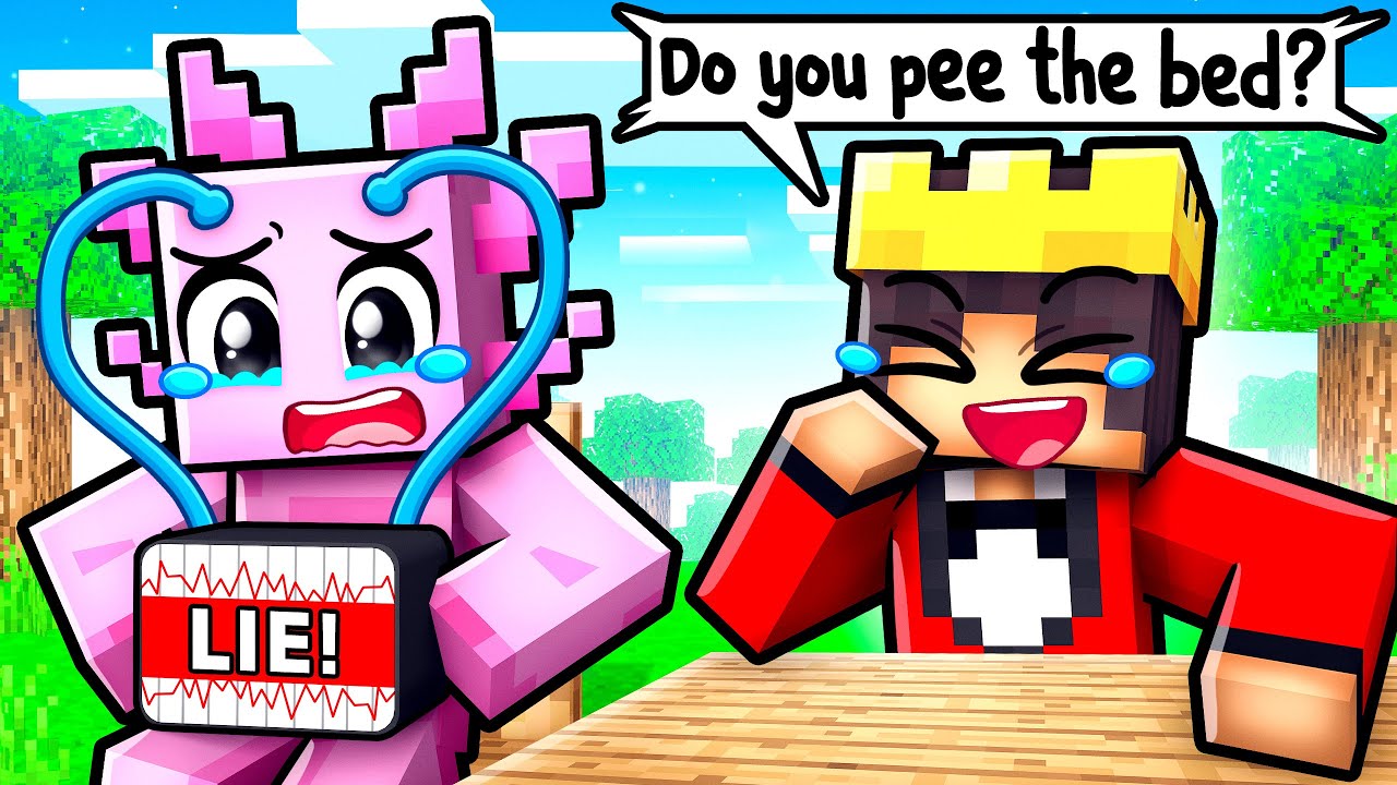 Using a FAKE LIE DETECTOR to Troll My Friend in Minecraft…