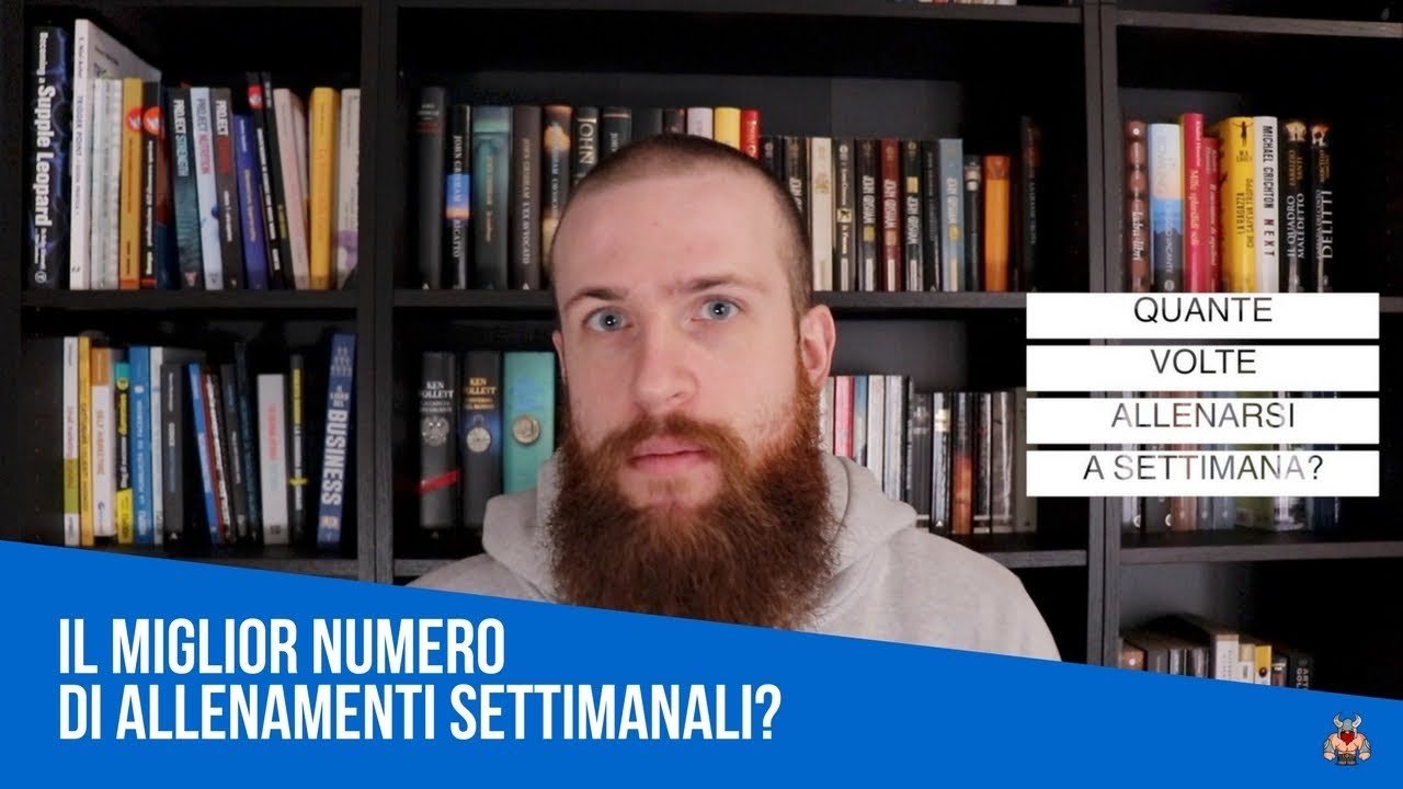 Quante volte andare in Palestra per mettere Massa Muscolare [o dimagrire]?
