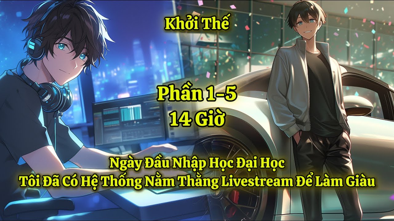 Ngày Đầu Nhập Học Đại Học, Tôi Đã Có Hệ Thống Nằm Thằng Livestream Để Làm Giàu | P1-5 | 14 Giờ