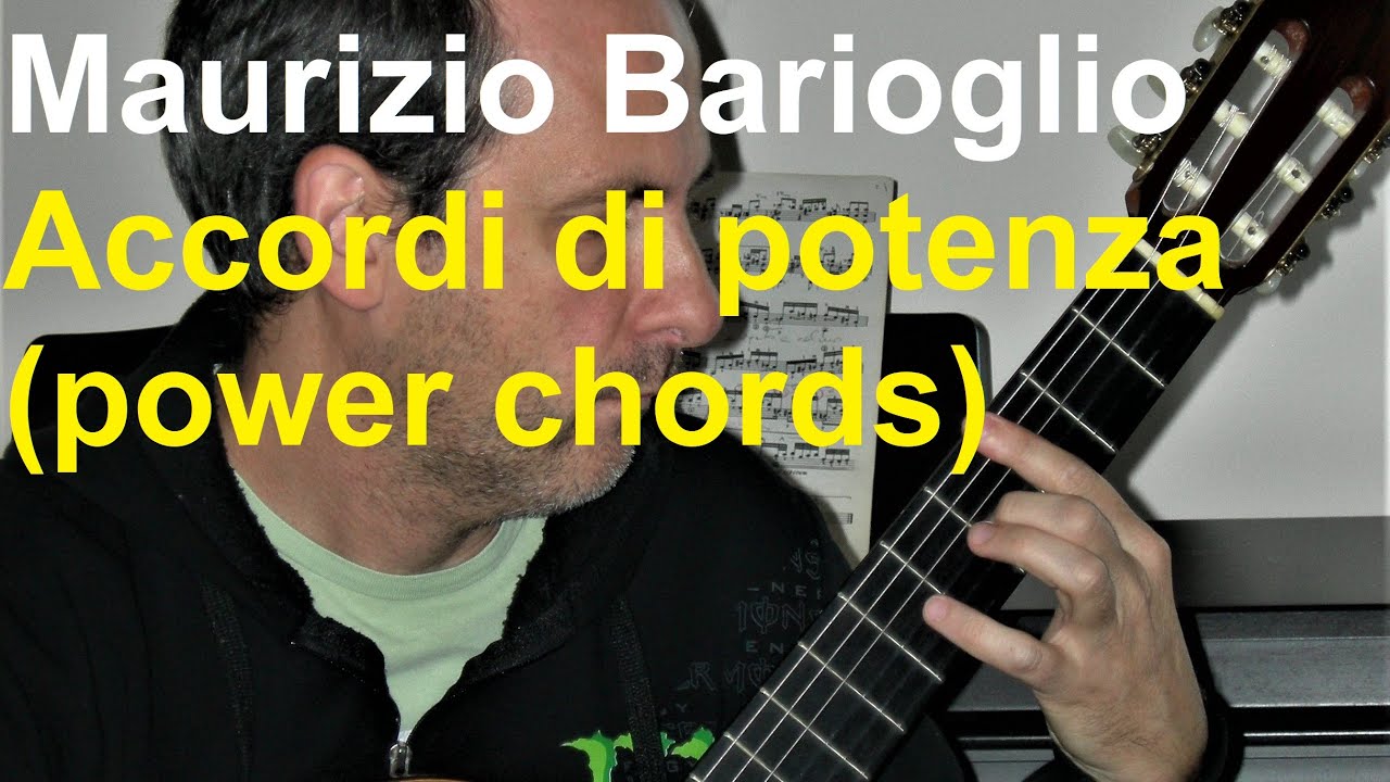 Accordi di potenza (power chords) - Maurizio Barioglio