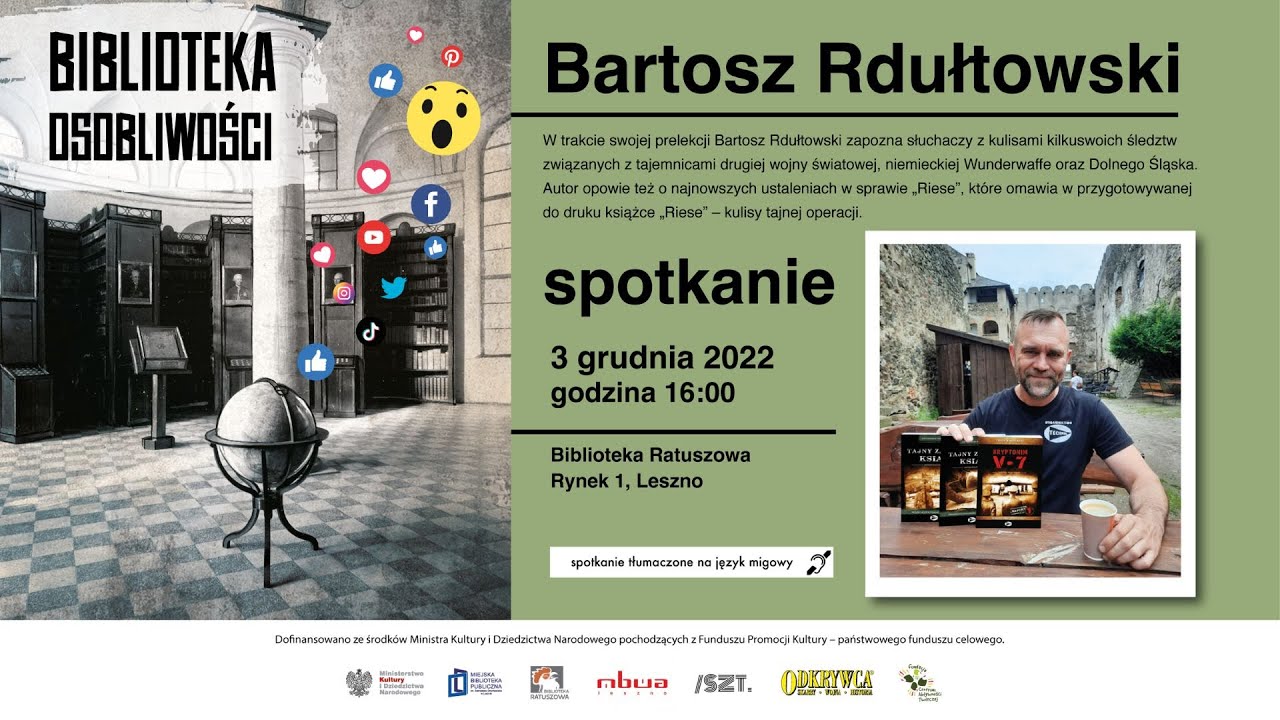 Śledztwa Bartosza Rdułtowskiego | Biblioteka Osobliwości (PL/napisy/PJM)