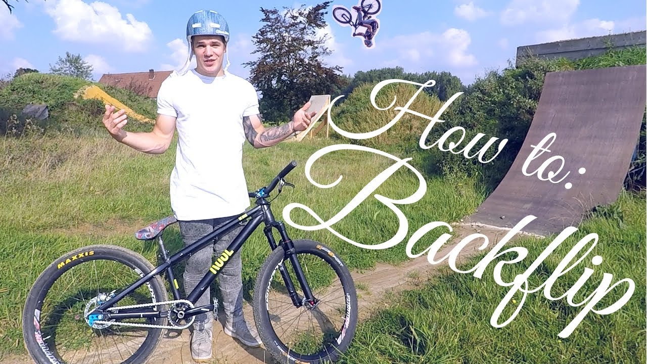 SO LERNT IHR DEN BACKFLIP! | How to Backflip MTB
