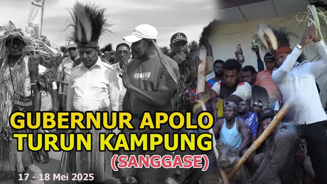 GUBERNUR APOLO TURUN KAMPUNG 