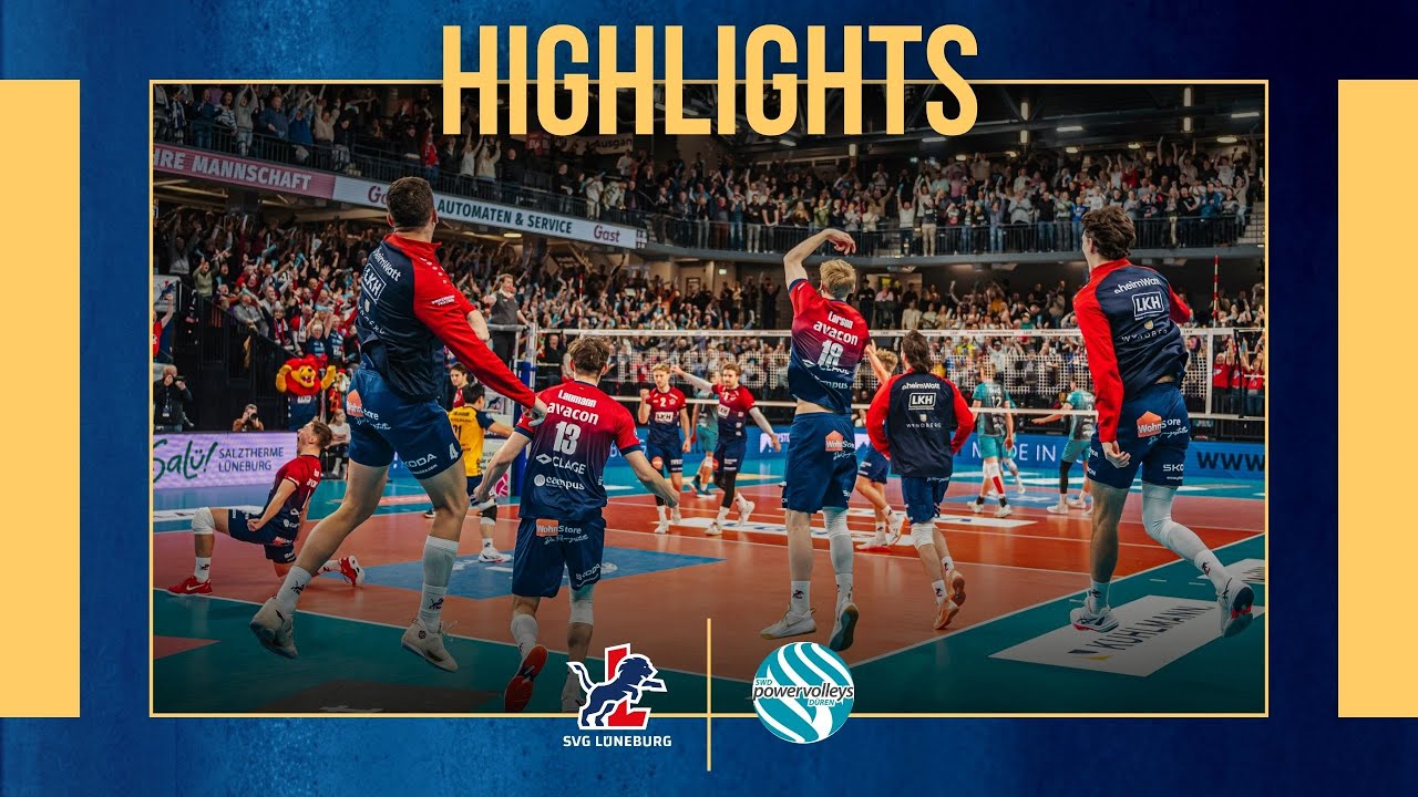 Highlights SVG Lüneburg - SWD powervolleys Düren