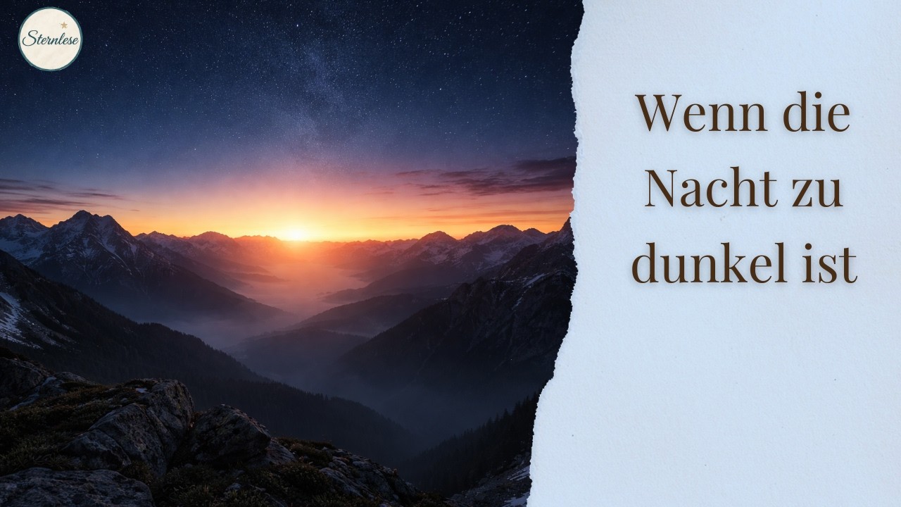 Stille Wahrheiten für dunkle Nächte ❤️