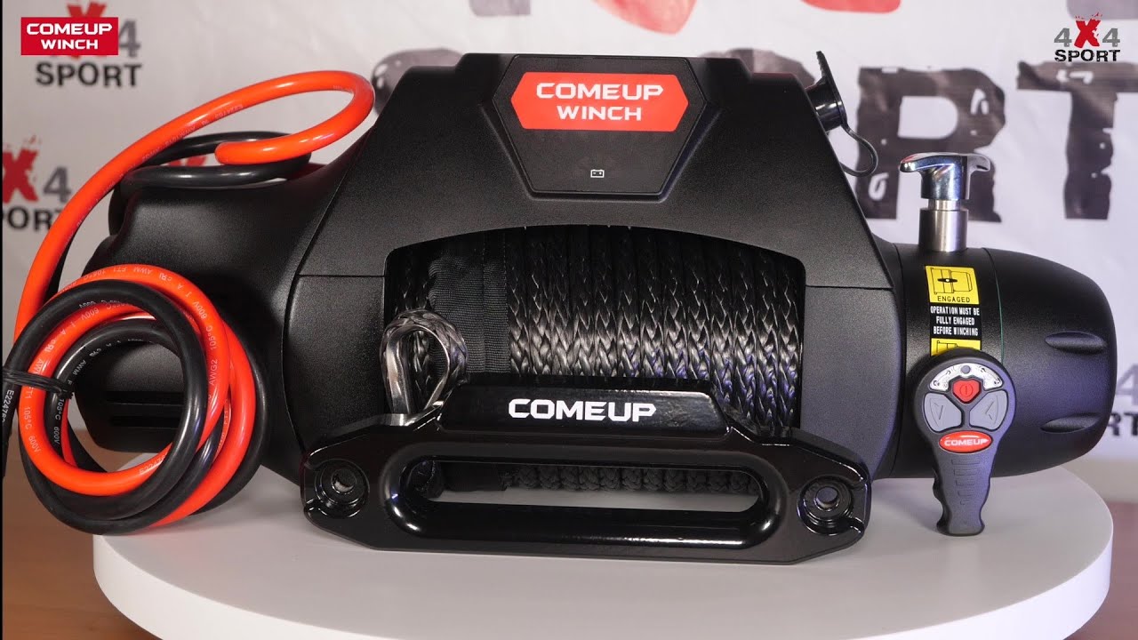 Лебедка COMEUP Seal Gen2 9.5rsi. Видео 360&deg;. Топовая модель среди автомобильных лебедок Come up