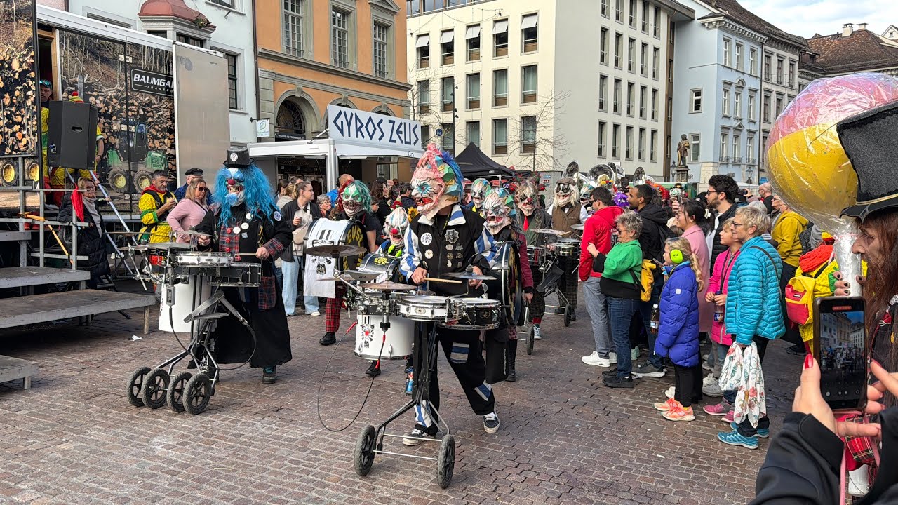 Guggemusig Rhy-Gusler Schaffhausen - Schaffhauser Guggenchilbi 2025 - Einmarsch