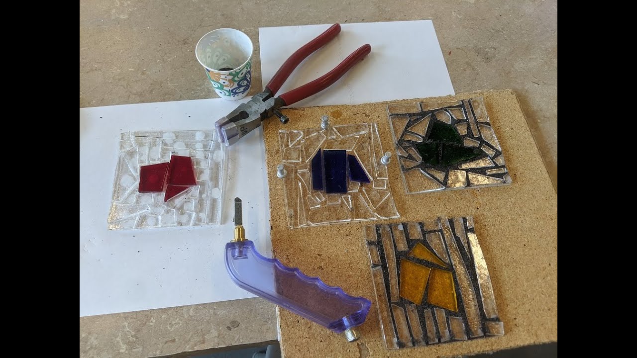 Fused Glass Coasters