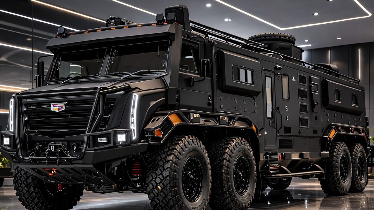 Автодом Cadillac Obsidian 2027 года — роскошный дом на колесах стоимостью 1 миллион долларов, в к...