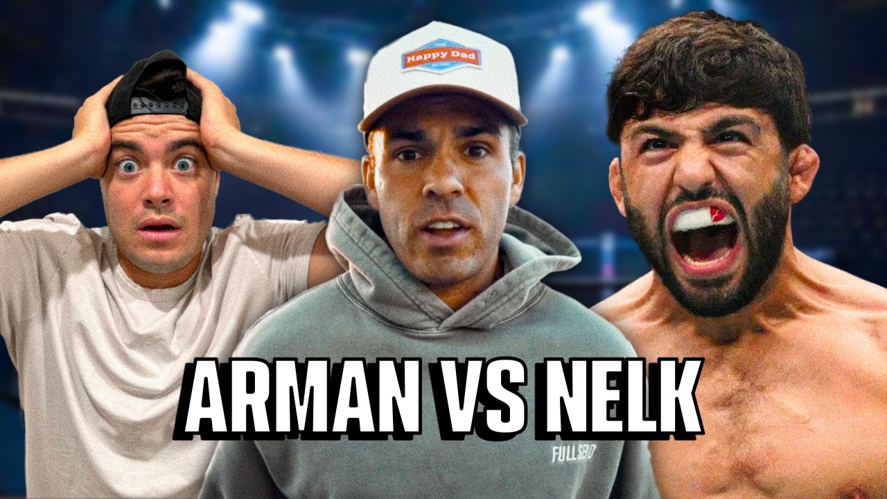 Arman Tsarukyan Presses the Nelk Boys and Discusses Fighting on the White House Card!