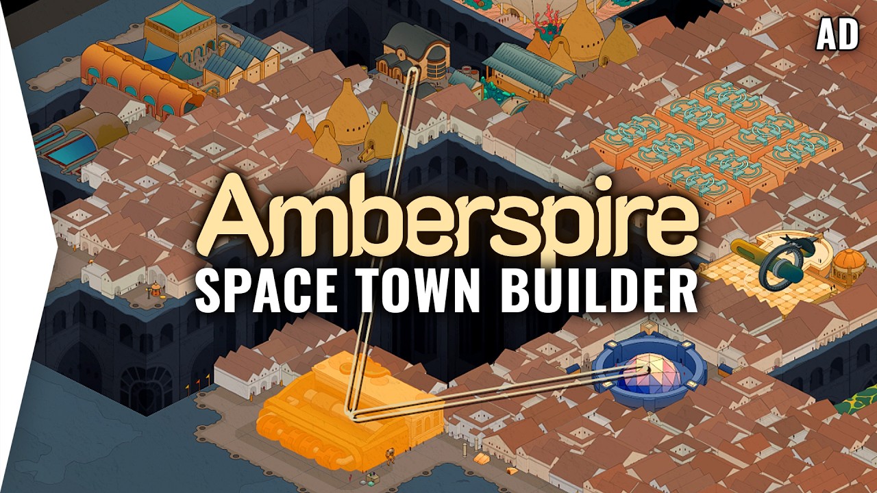 Новый научно-фантастический градостроительный симулятор | Amberspire