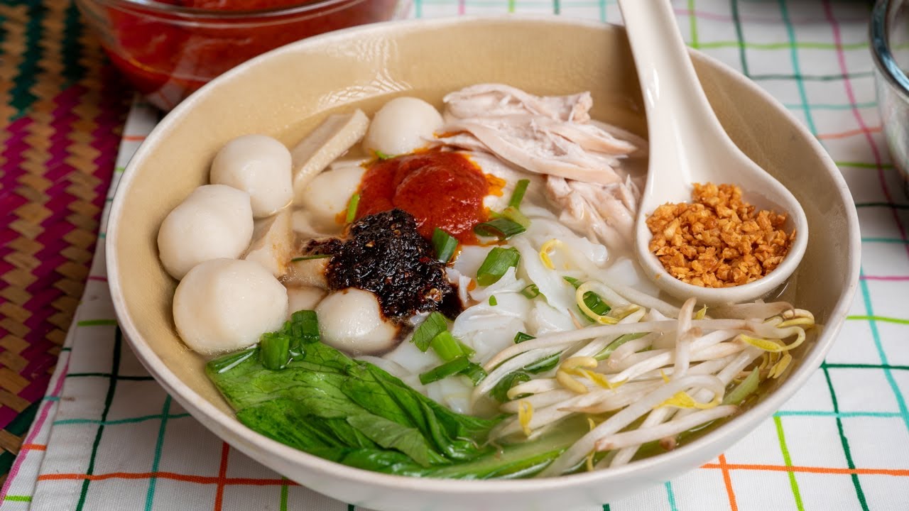 Kuetiau Thng Penang, Simple Tapi Sedap & Ringan! | Resepi Mudah Che Nom