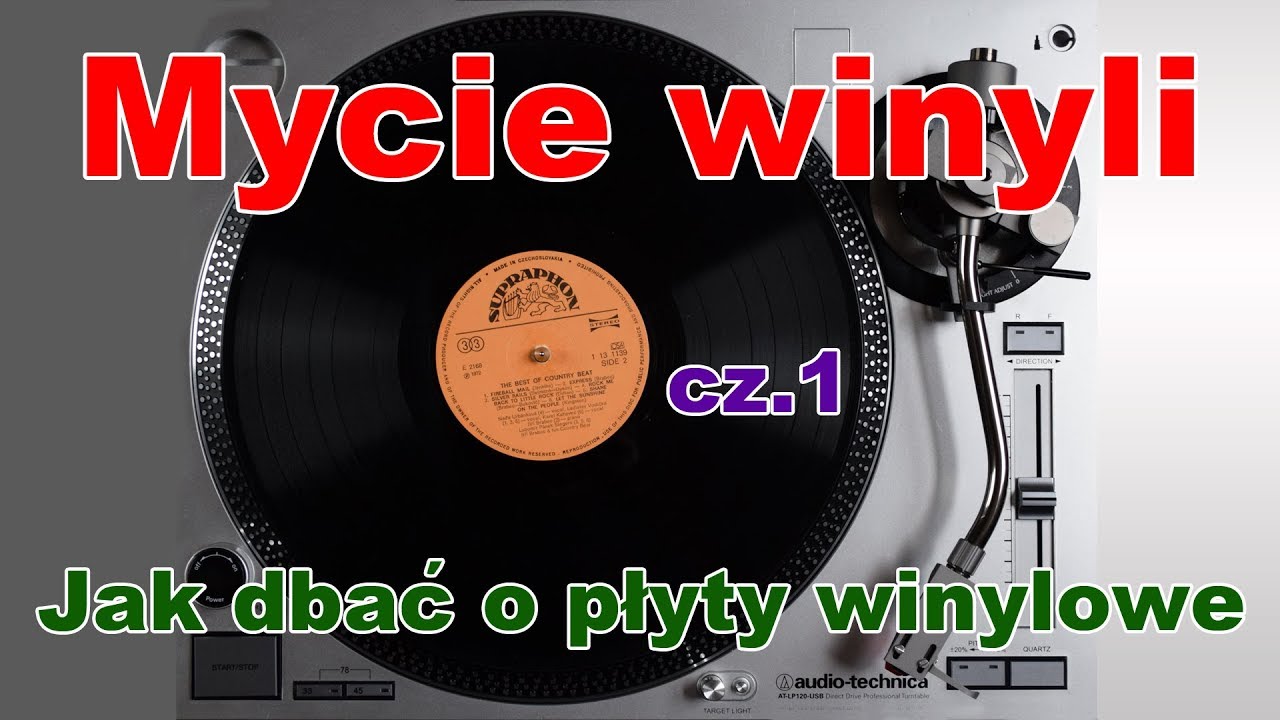Mycie winyli, czyli jak dbać o płyty winylowe cz1. Odc.14
