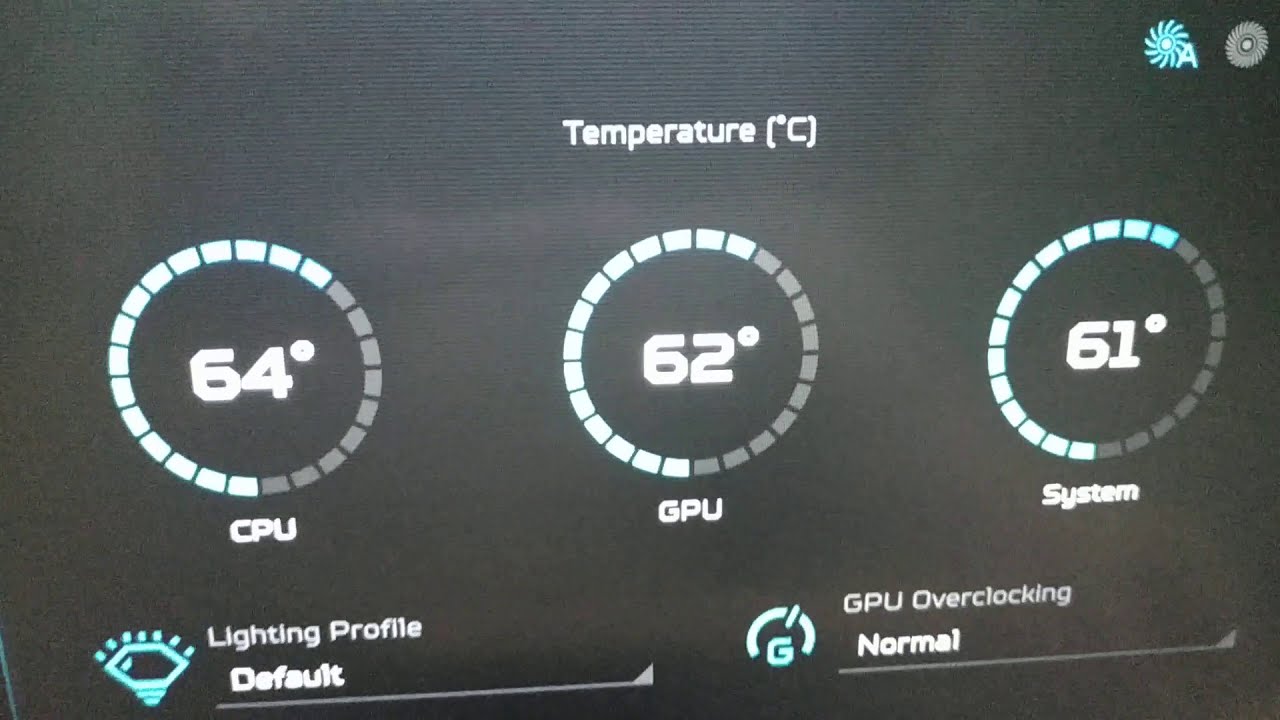 Acer predator helios 300 No overheating issues, use edit power plan, processor power management