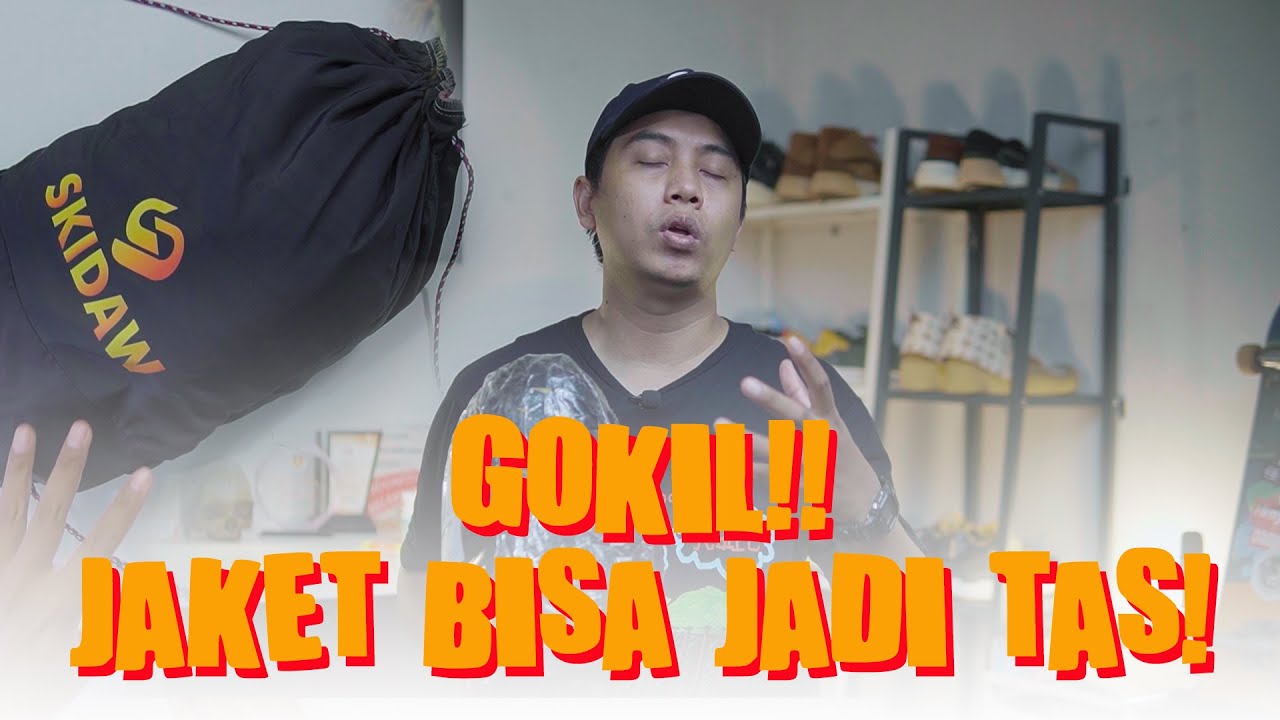 Goks Banget Nih Brand! Jaket Bisa Jadi Tas, Cocok Buat Liburan atau Naik Gunung!