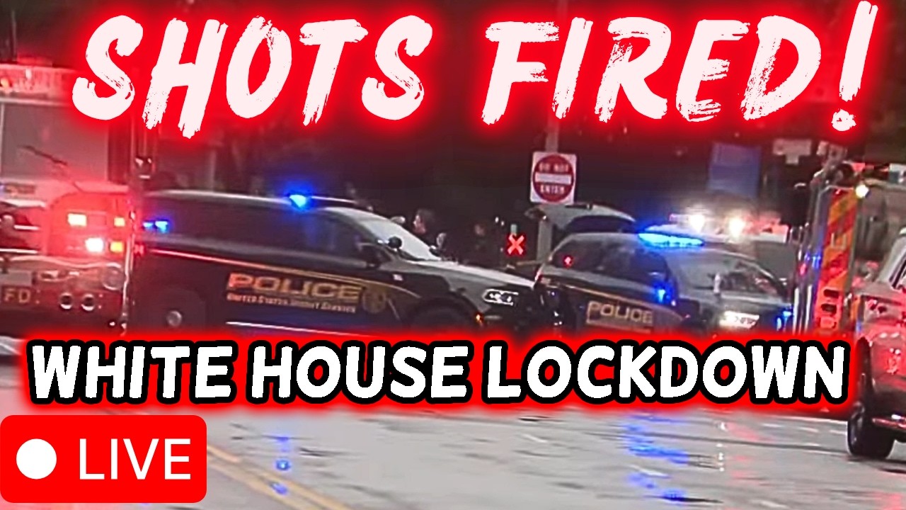 🔴 BREAKING: 20-30 Gunshots Heard Outside White House &ndash; Press Ordered to Run Inside Briefing Room