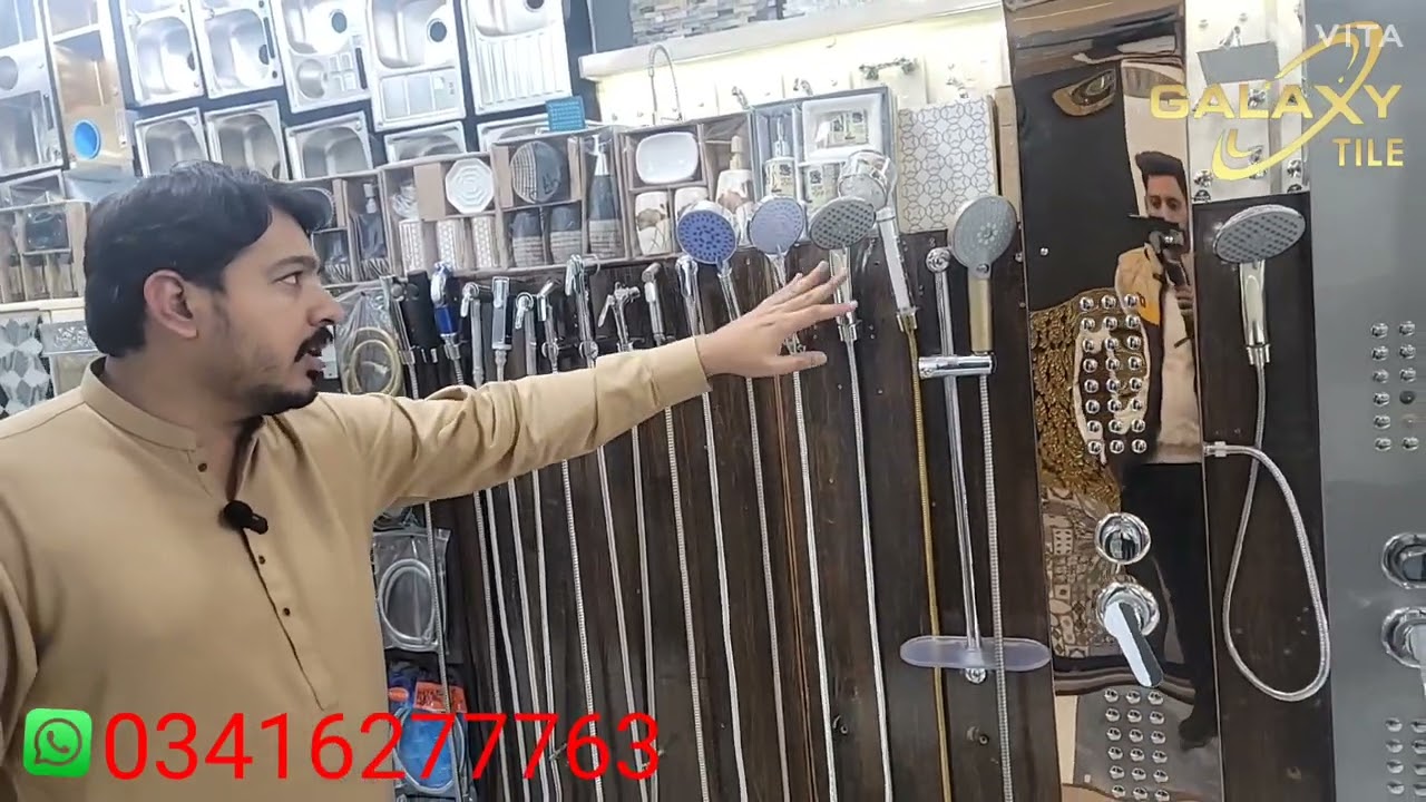 Galaxy tile walkround visit in lahore | complete range for home related material