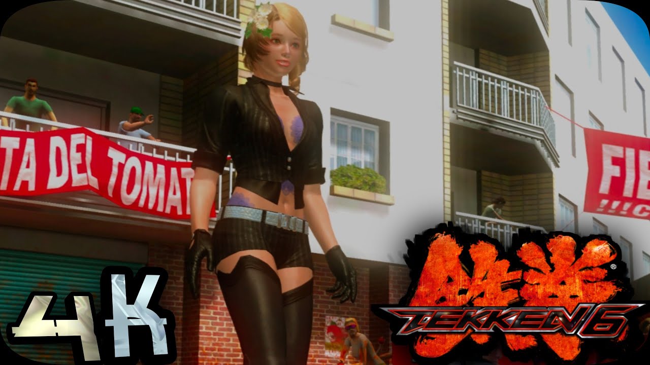 Alisa Bosconovitch ( Black Outfit) Ultra Hard Tekken 6 Playthrough 4K 60 FPS