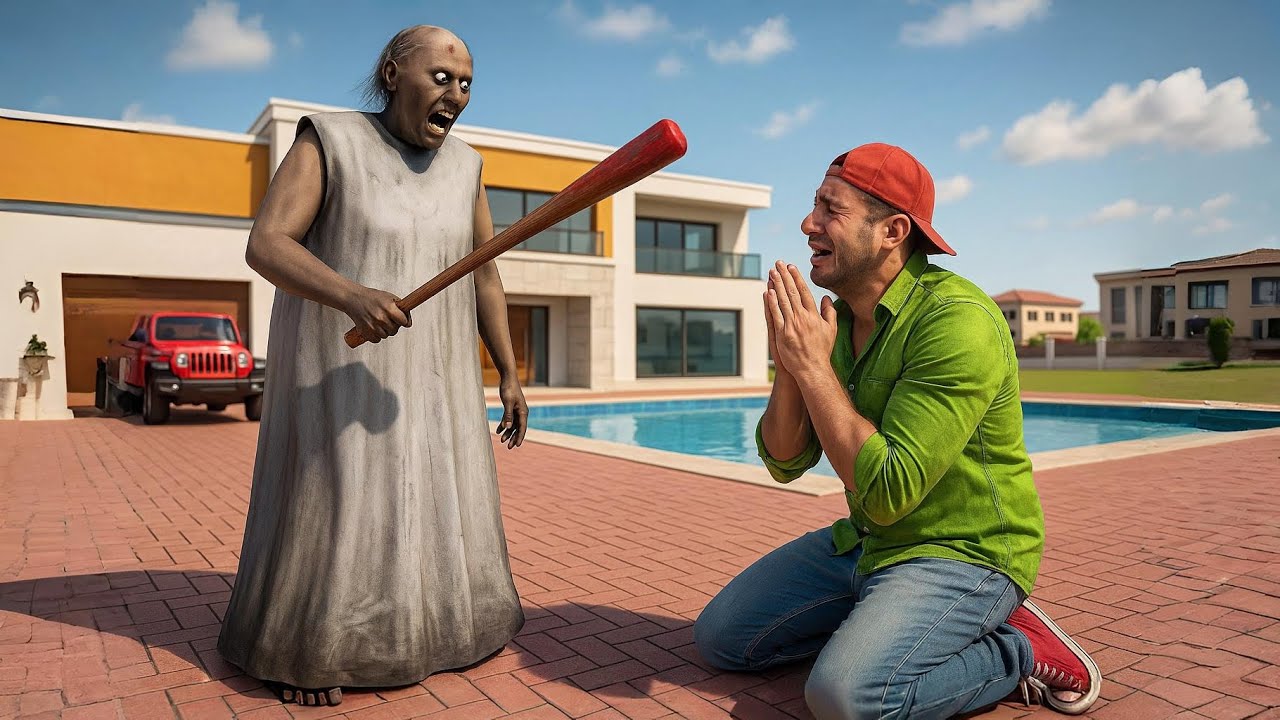 GRANNY NE FRANKLIN PE ATTACK KAR DIYA - INDIAN THEFT AUTO SIMULATOR