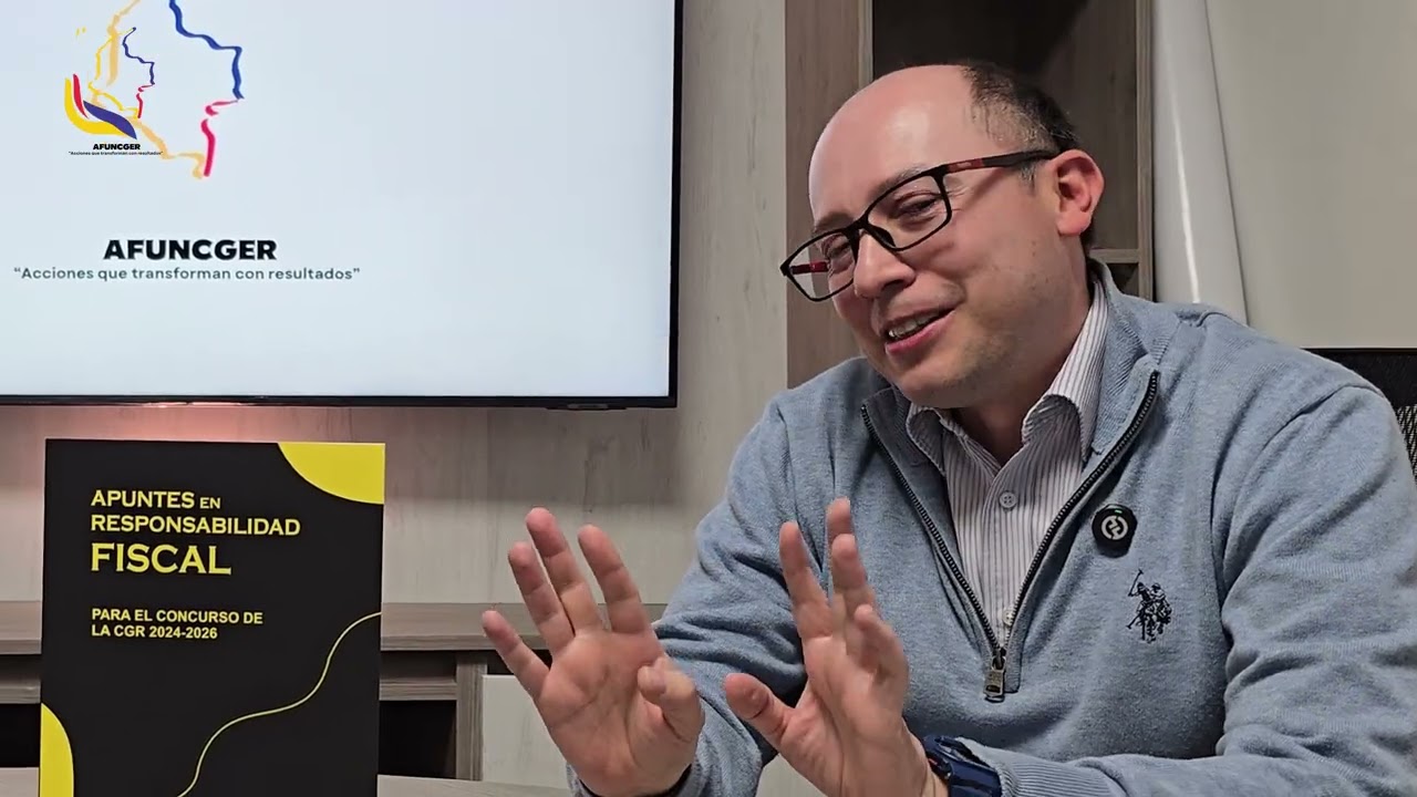 Entrevista a Gustavo Castro Autor del libro "Apuntes en Responsabilidad Fiscal"