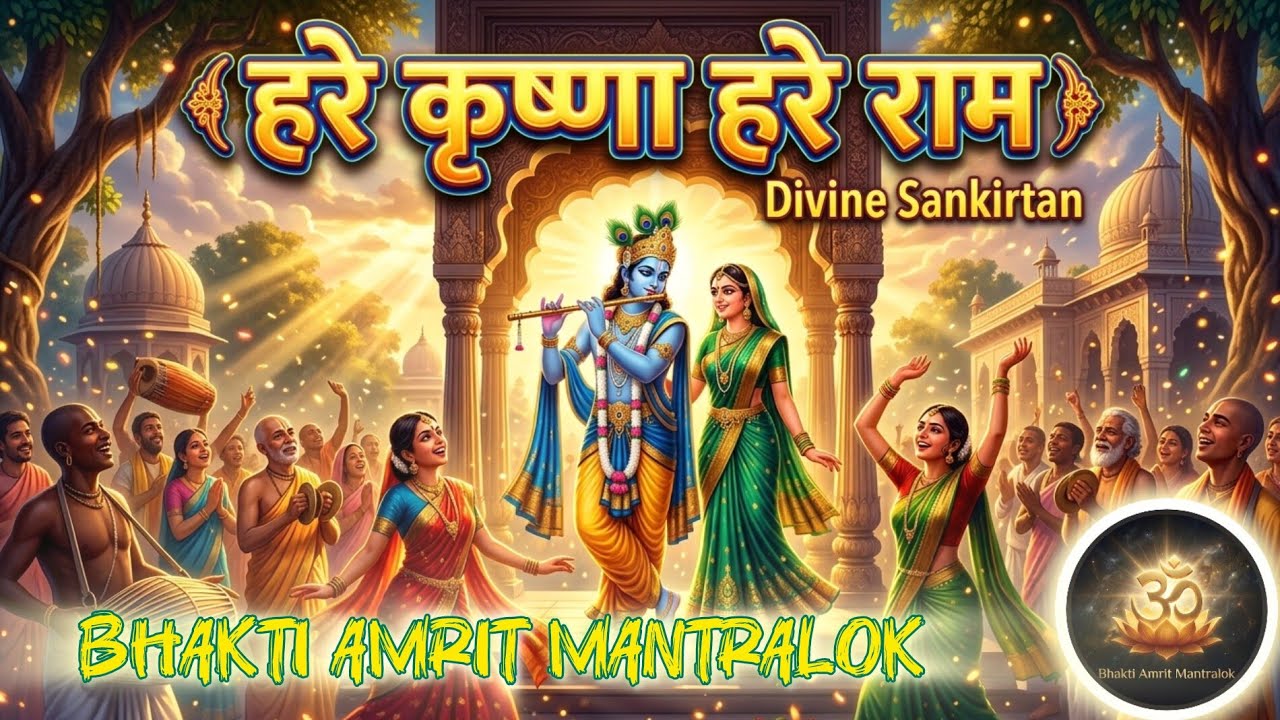 हरे कृष्णा हरे राम महामंत्र संकीर्तन | Divine ISKCON Kirtan | Peaceful Krishna Bhajan 2026