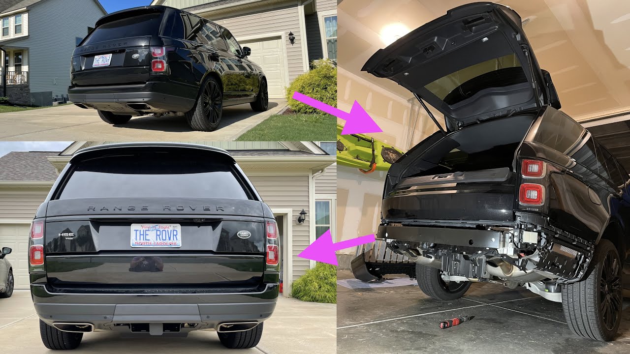 How to Install Factory Tow Hitch on (2013-2021) Range Rover L405 Full Size