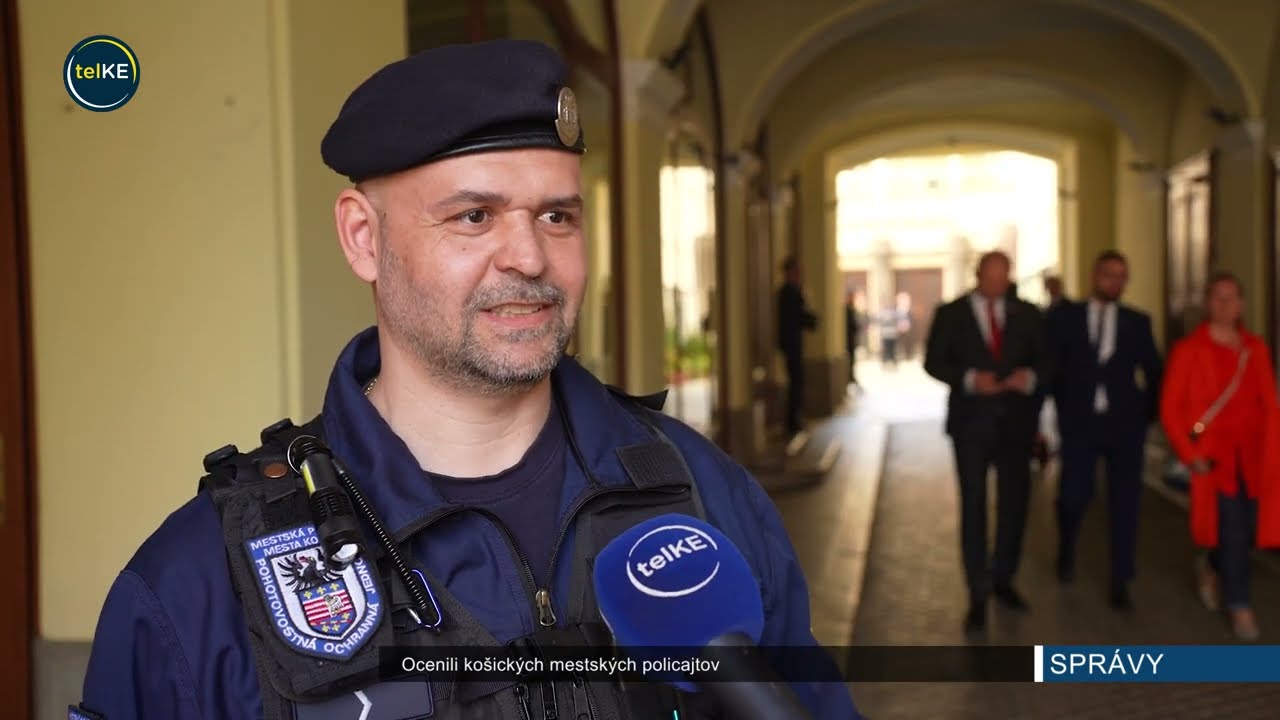 Ocenili košických mestských policajtov