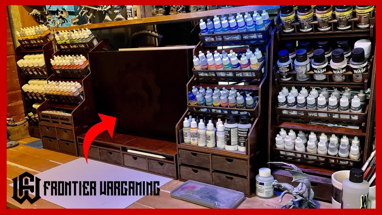 FRONTIER WARGAMING Paint Stand Modules UNBOXING