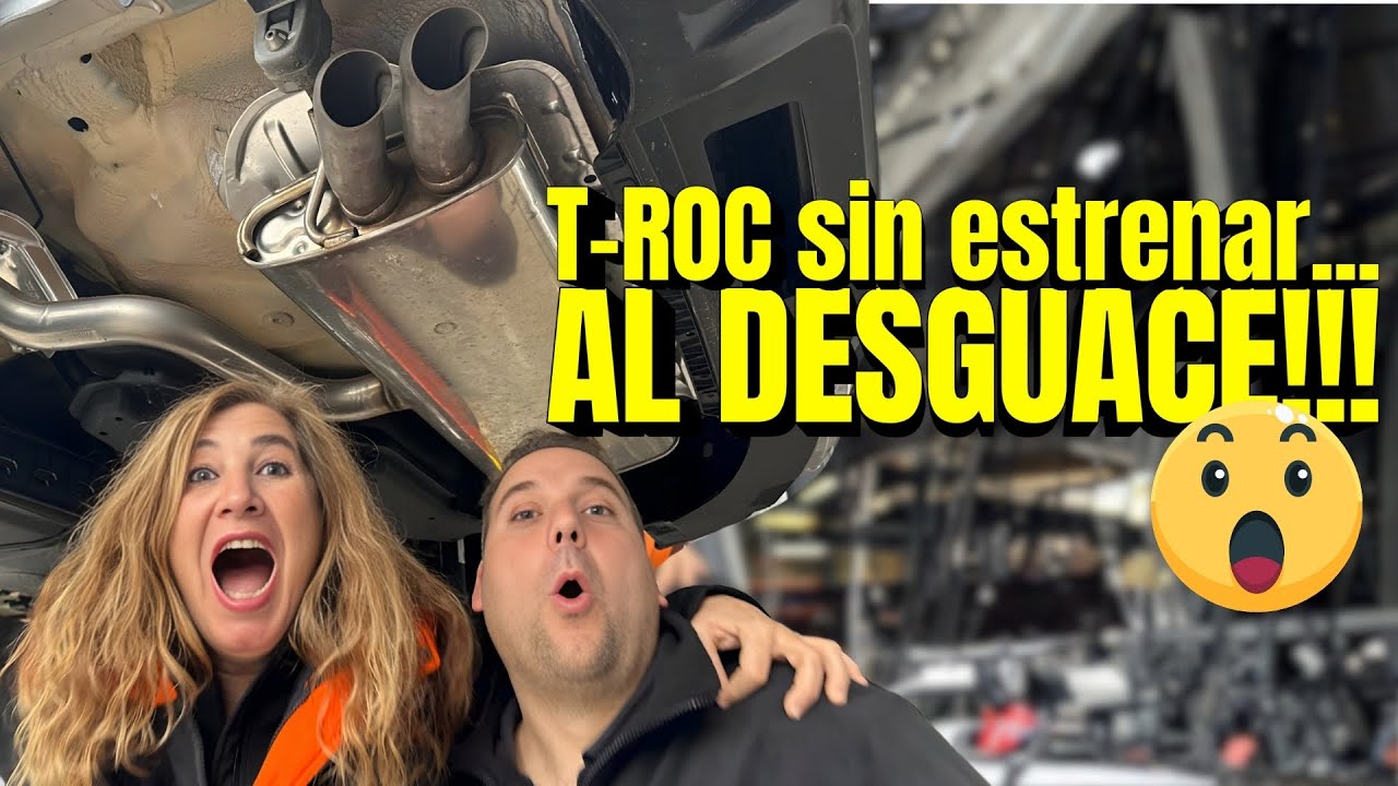Volkswagen T-Rock sin estrenar…Al desguace!!!😱😱😱