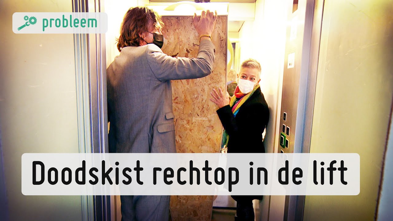 De lift is te klein in veel seniorenflats. De hoogwerker takelt zieken uit het raam. | MAX Meldpunt