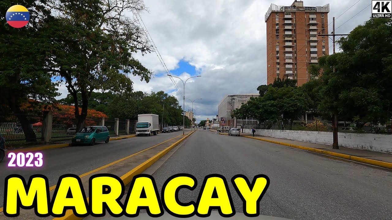 ¡MARACAY, CAY, CAY!, Venezuela. Recorrido en las Av Universidad y Ramón Narvaez. City Tour 4K 2023