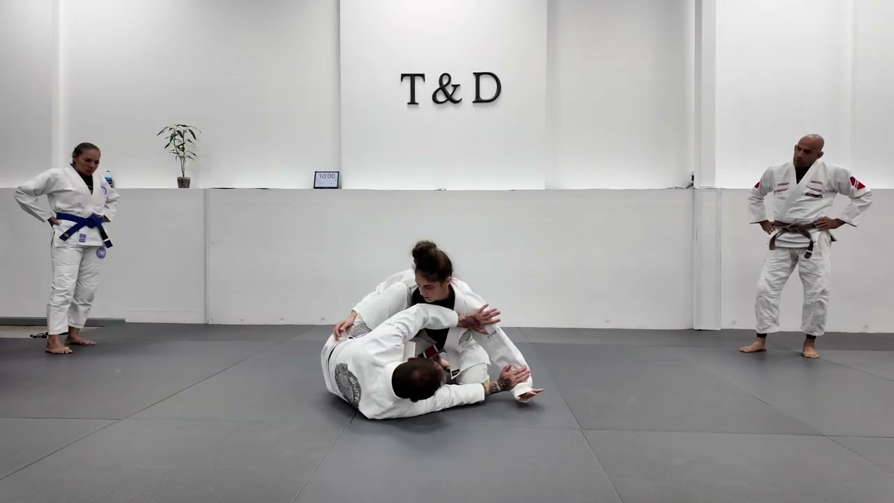 HALF GUARD SWEEP