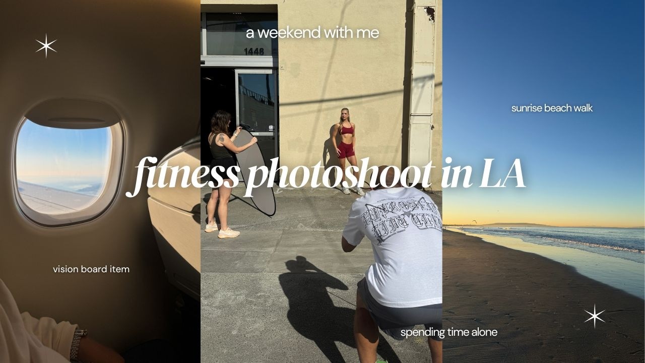 LA PHOTOSHOOT VLOG | vision board becomes reality
