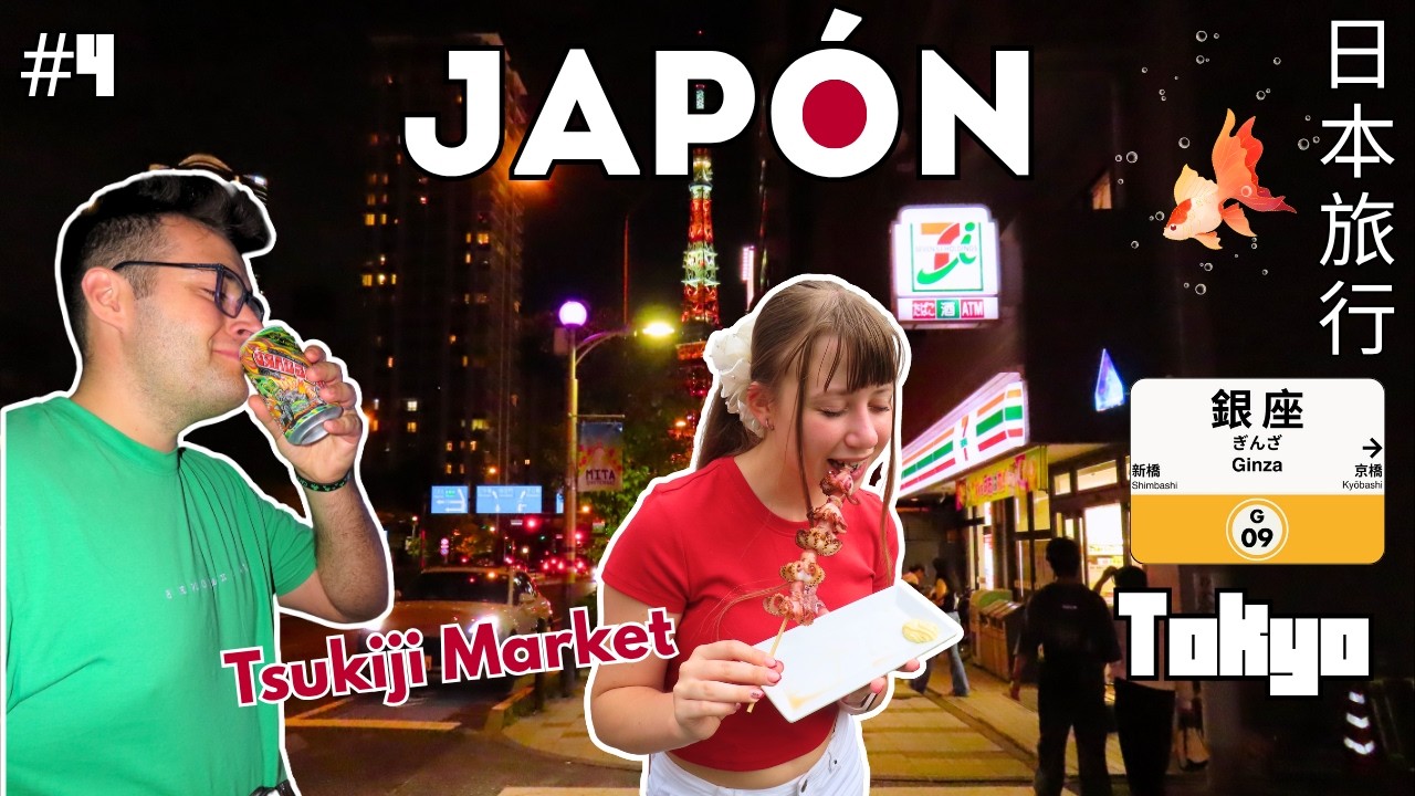 Tokyo. Capítulo 4🗼Ginza + Tsukiji + Minato