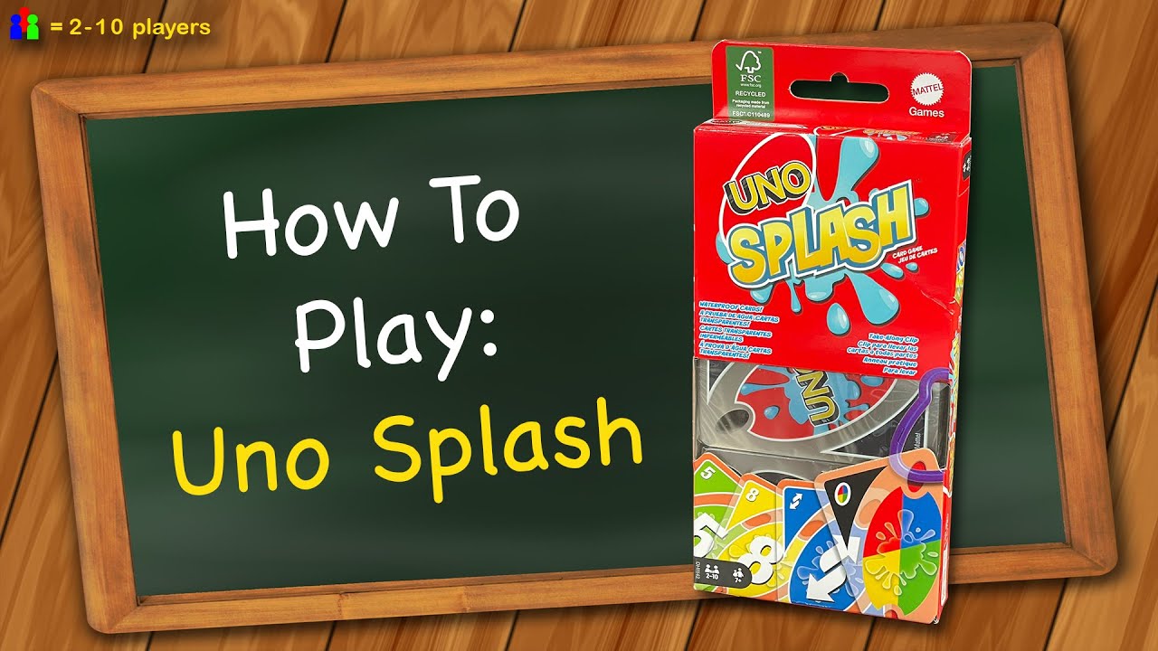 How to play Uno Splash