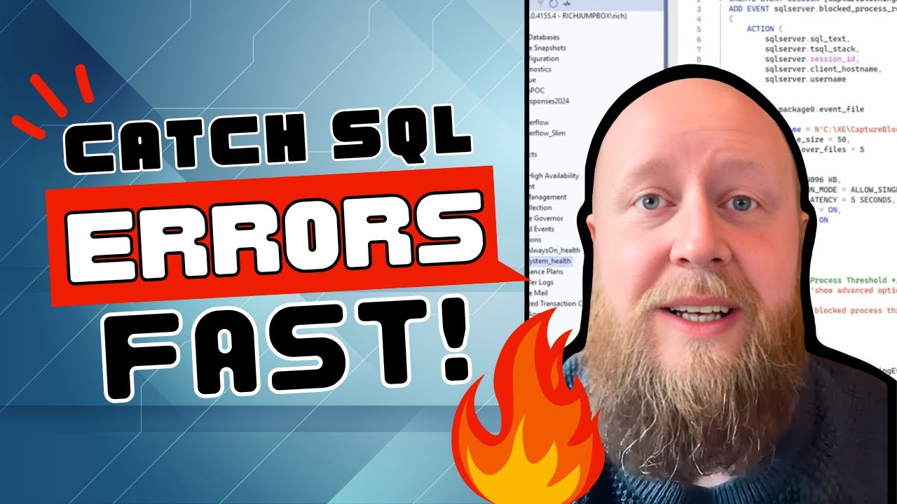 Find Hidden SQL Server Issues with Extended Events  Watch this 15 min Demo with Expert, Rich Benner