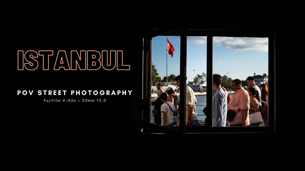 ISTANBUL POV STREET PHOTOGRAPHY #1 ( Fujifilm X-H2s )