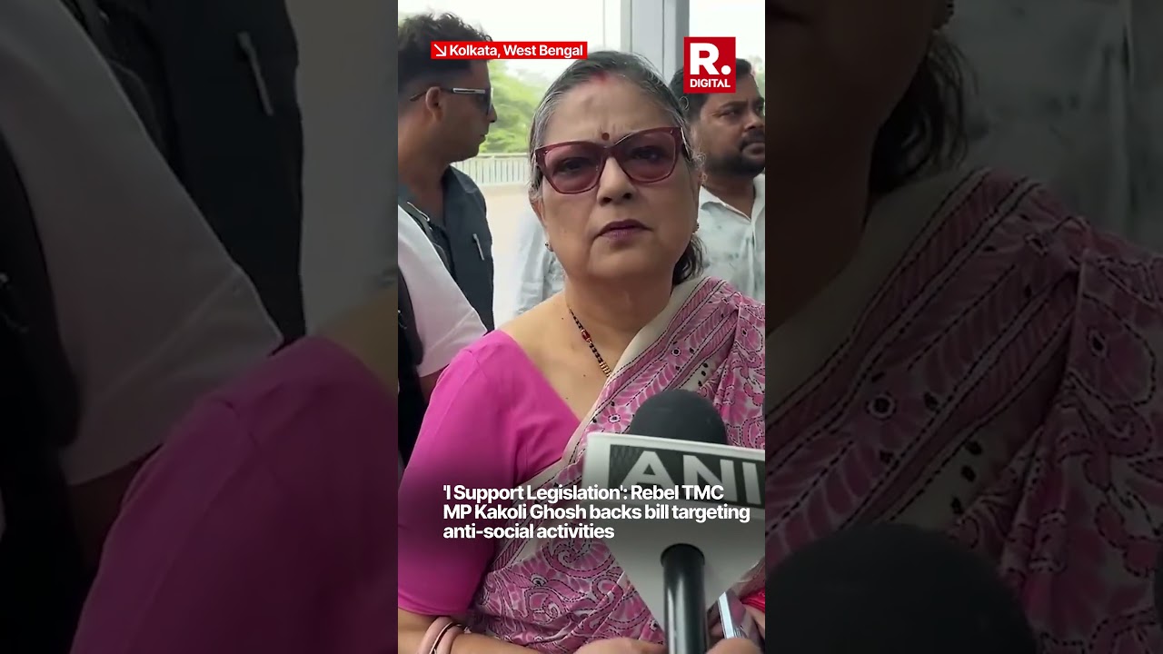 UCC Debate: Rebel TMC MP Kakoli Ghosh Dastidar Backs Legislation Against Anti-Social Activities