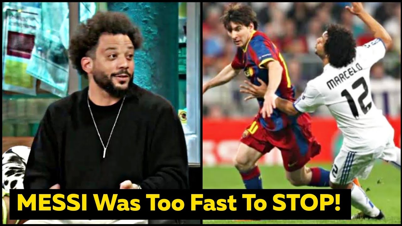 🔥Marcelo Admits MESSI Was Too Fast for Him to Even Foul in the GOAT Debate