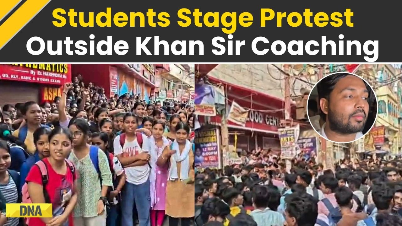 Khan Sir News: Students Stage Protest After Firing Outside Khan Sir's Coaching In Patna | Bihar News