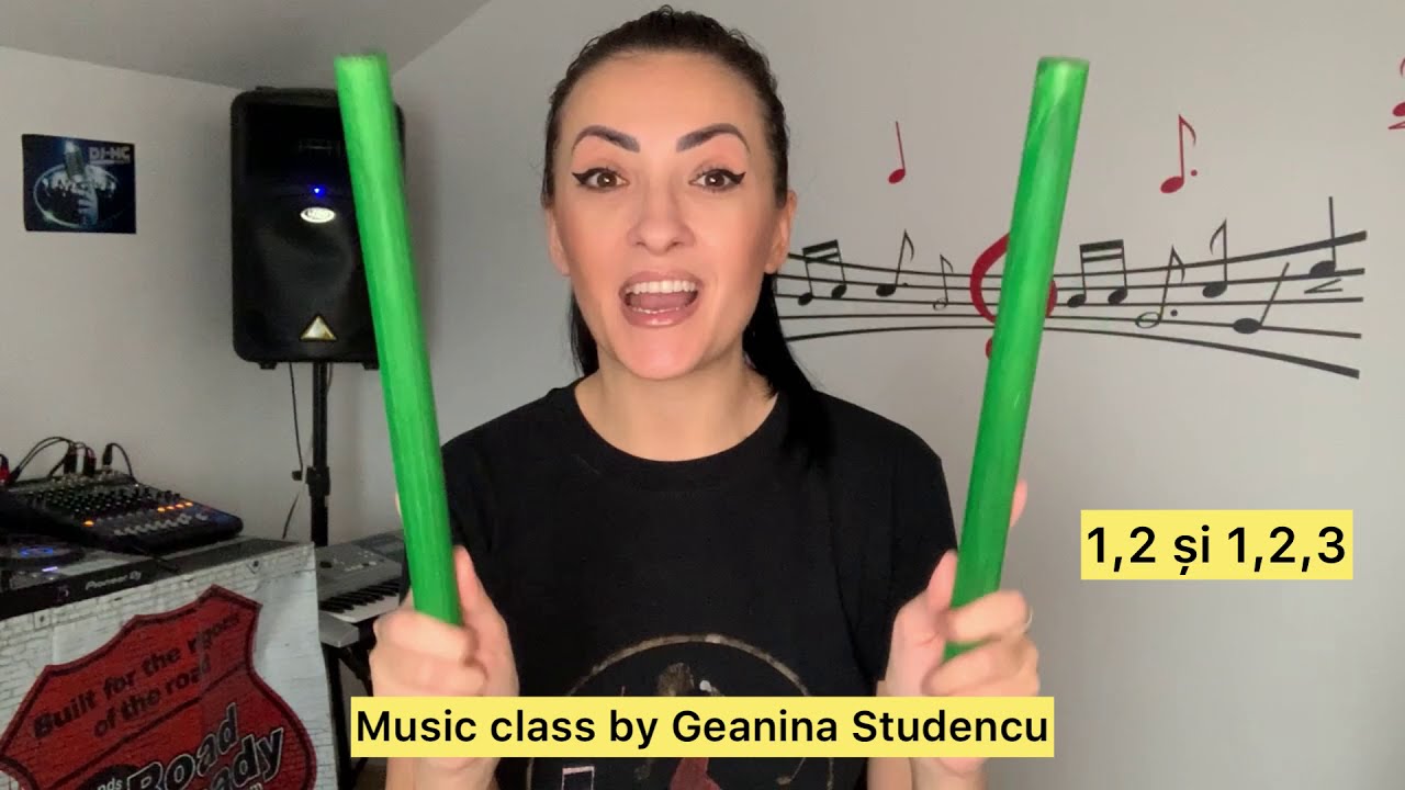 Exercitiu ritmic provocare copii vs parinti - Music class by Geanina Studencu