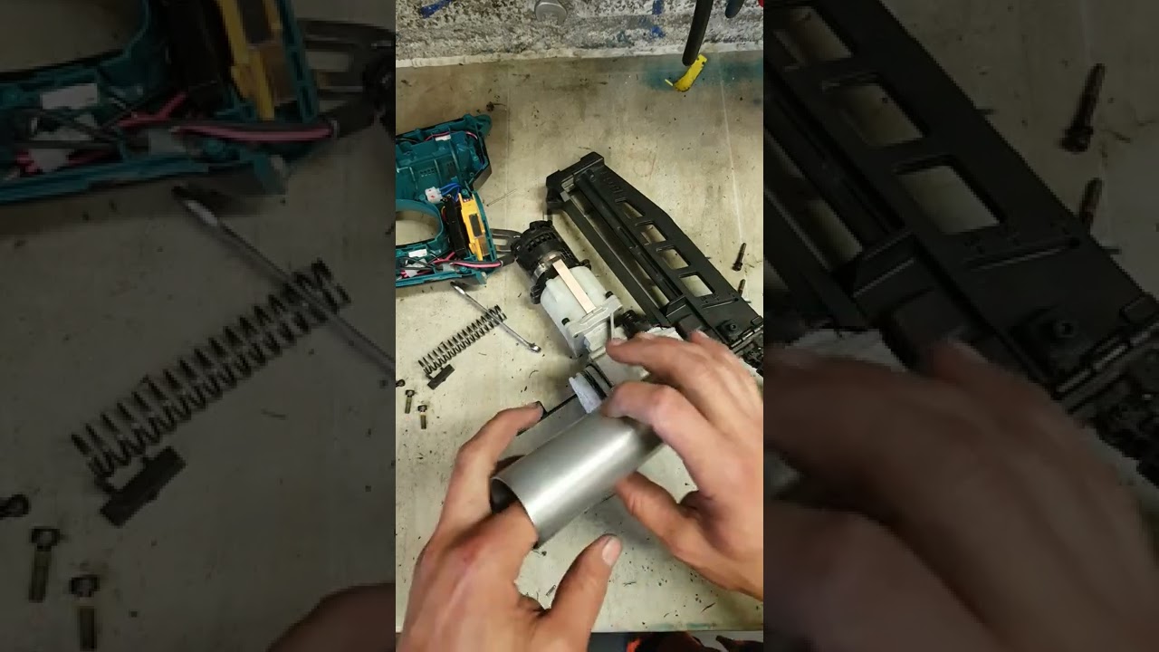 Makita DBN600 nail gun repair.