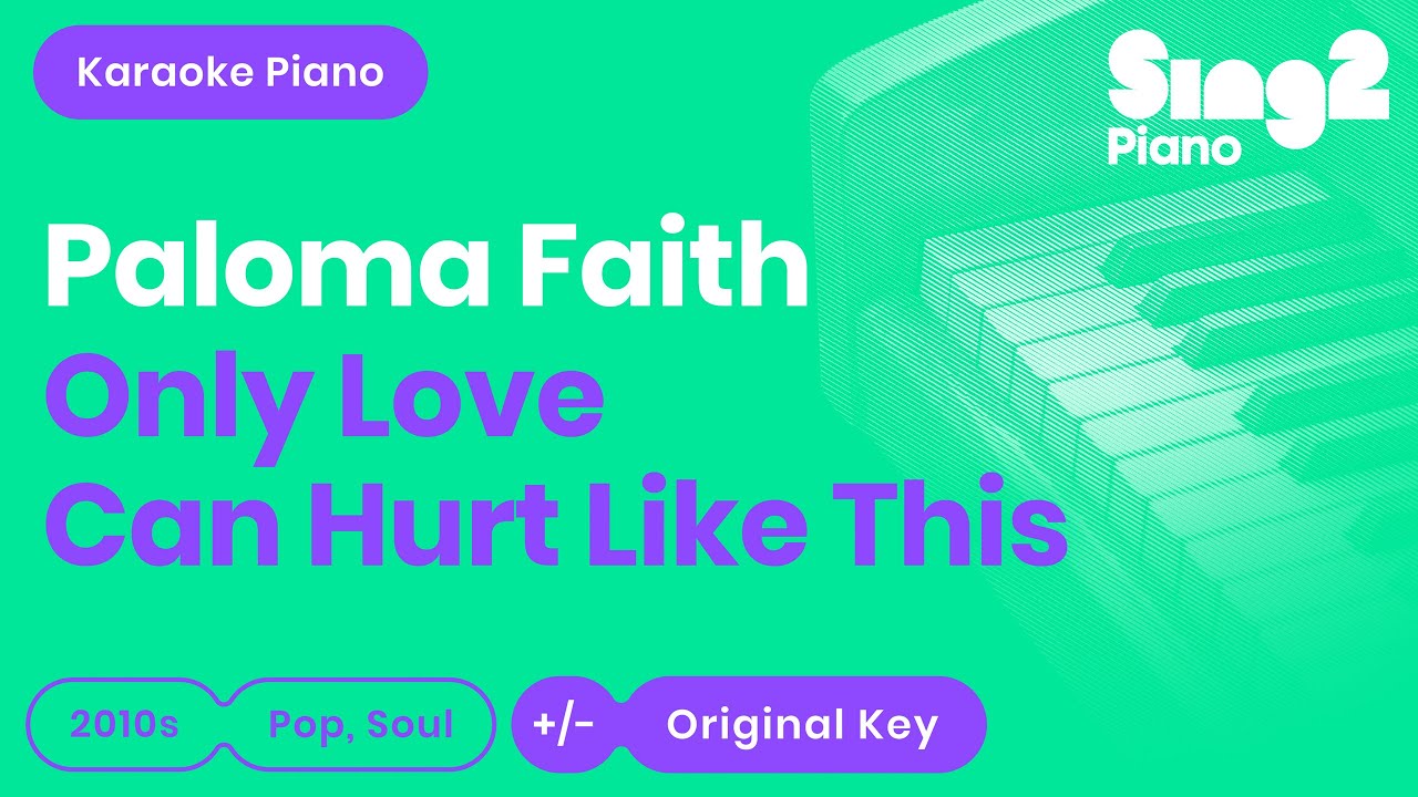 Paloma Faith - Only Love Can Hurt Like This (Karaoke Piano)