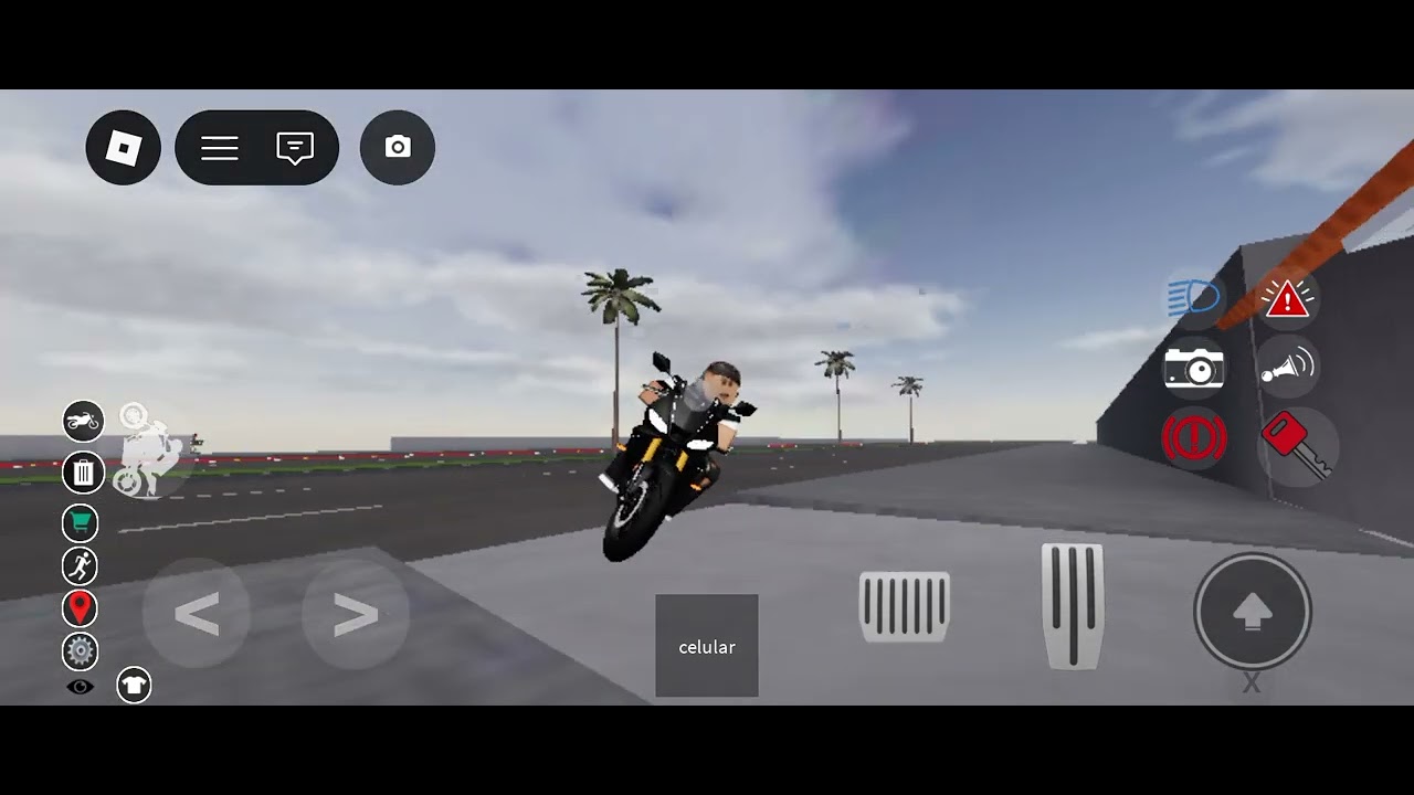 Comprei uma moto nova chama