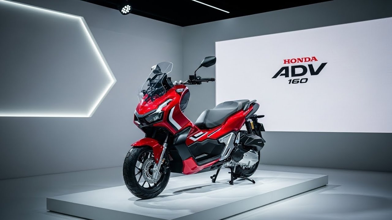 Путешествуйте стильно с Honda ADV 160 2026 Edition