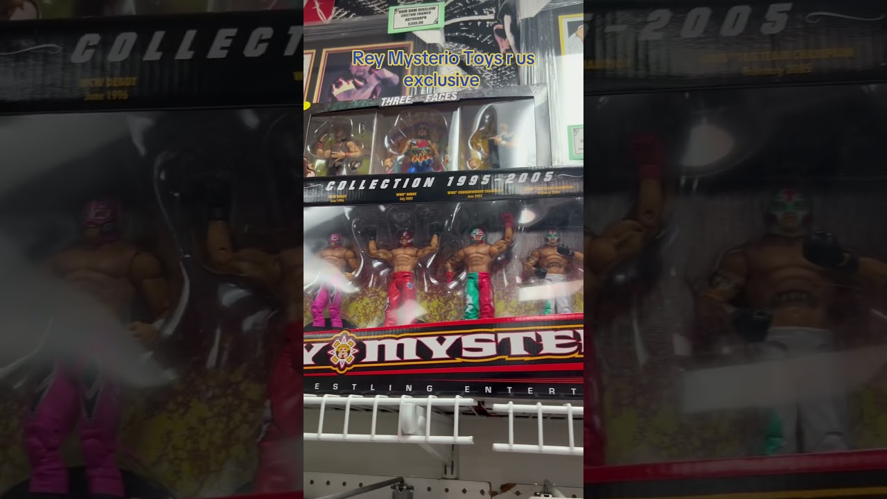 Rey mysterio toys R us exclusive #wwe #619 #toyhunt #figurehunt #rare #reymysterio #wwf
