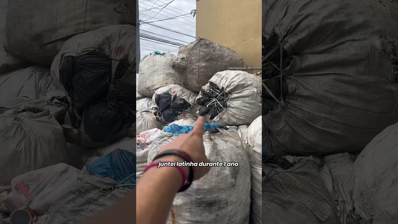 1 ano juntando latinha 🤑